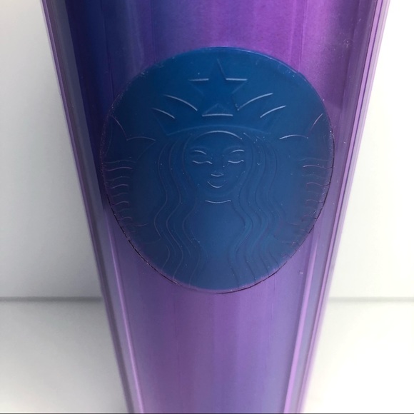 NEW Starbucks Summer RARE Purple Kaleidoscope Dome Cold Cup Tumbler Hard To Find - Picture 6 of 6